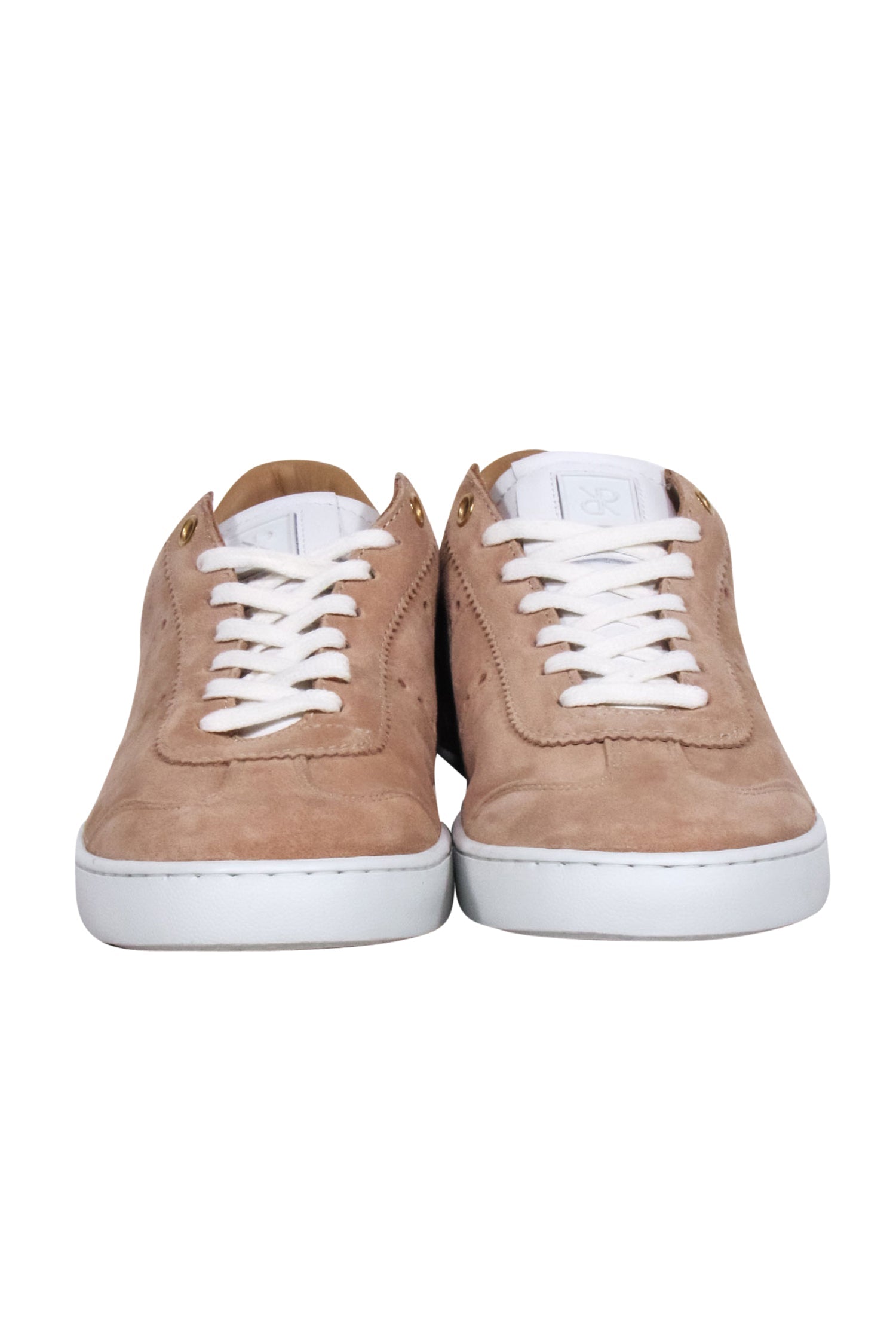 Rubirosa - Tan Suede Odile D Sneakers in Size 7 - The Ultimate Playful Footwear