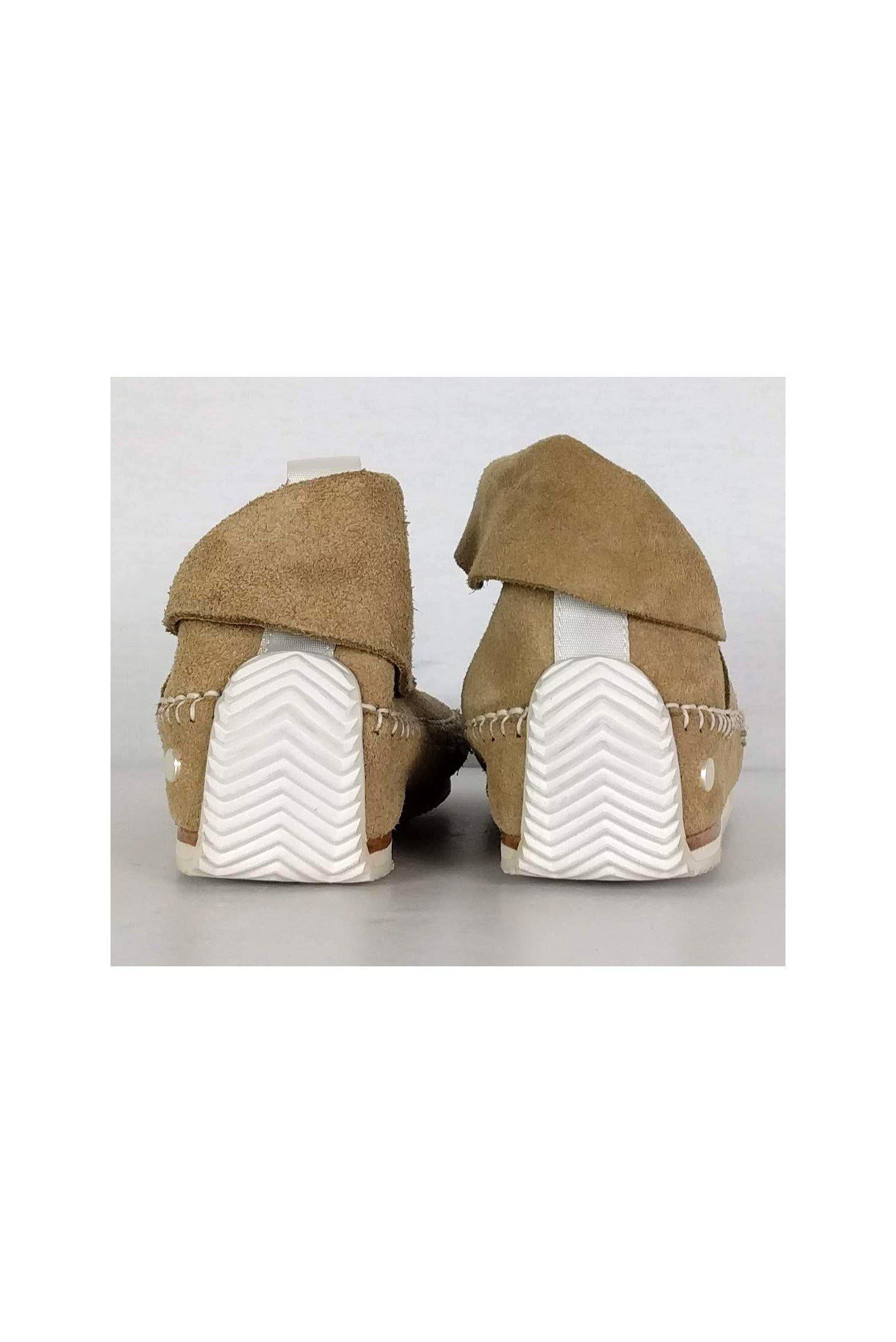 Rag & Bone - Irresistible Beige Hand - Sewn Moccasins in Size 6.5