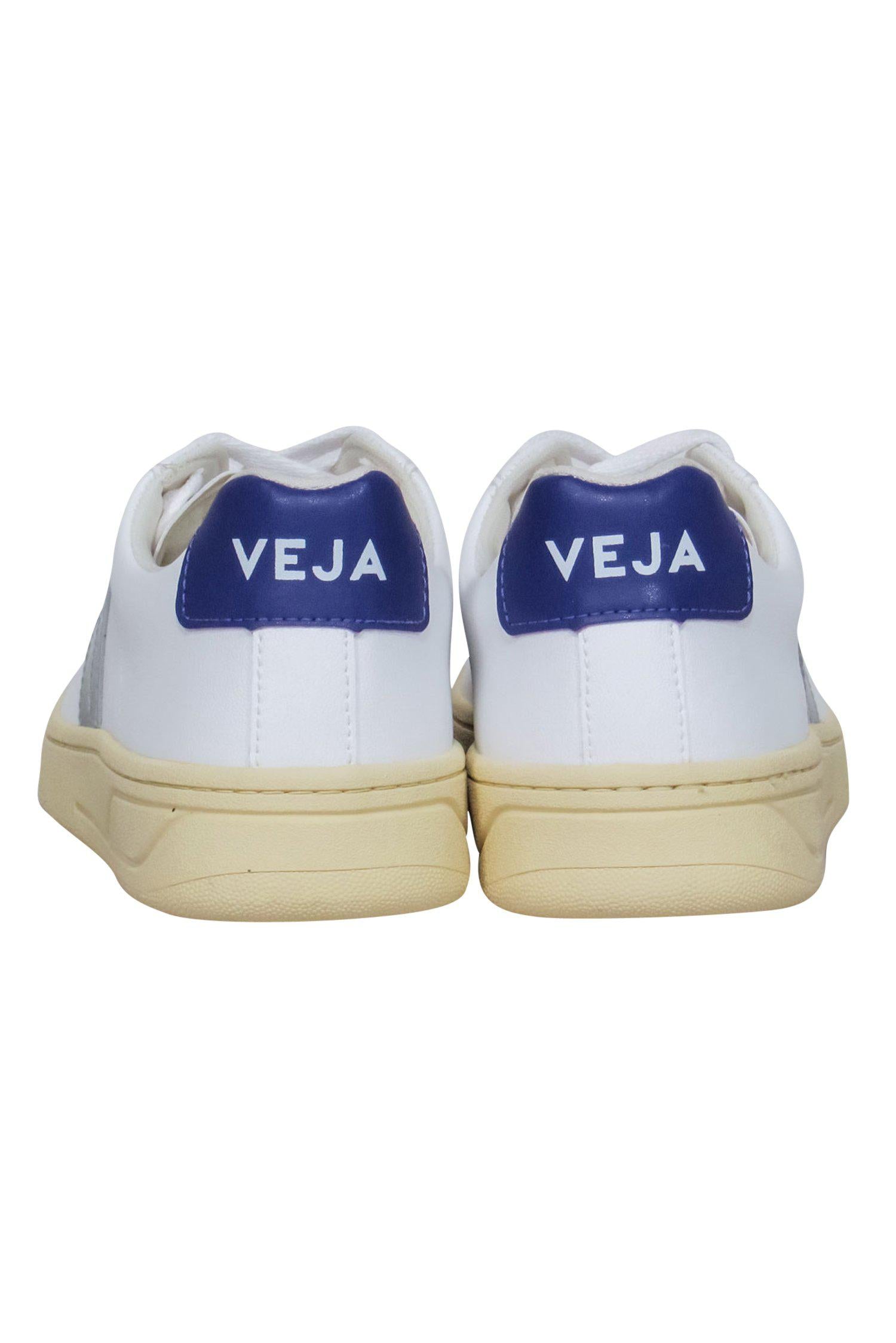 Veja - Stunning White, Grey & Purple Lace-Up 'Espalar' Platform Sneakers in Size 7