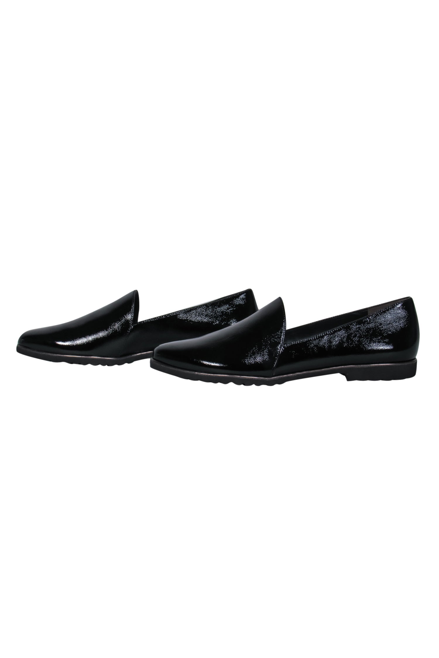 Paul Green Black Patent Leather Loafers - Size 10.5: A Timeless Office Essential