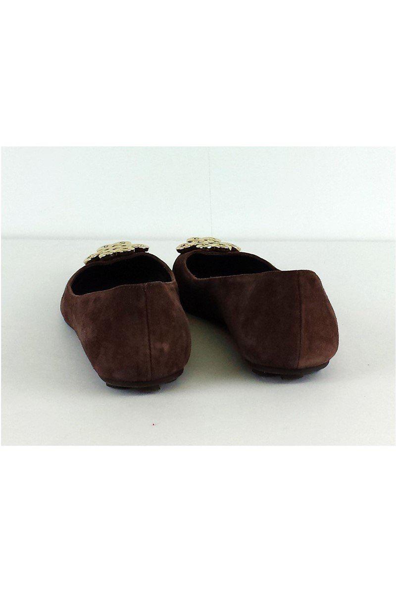Diane von Furstenberg Brown Suede Flats - Size 6.5: Your Stylish Must-Have!