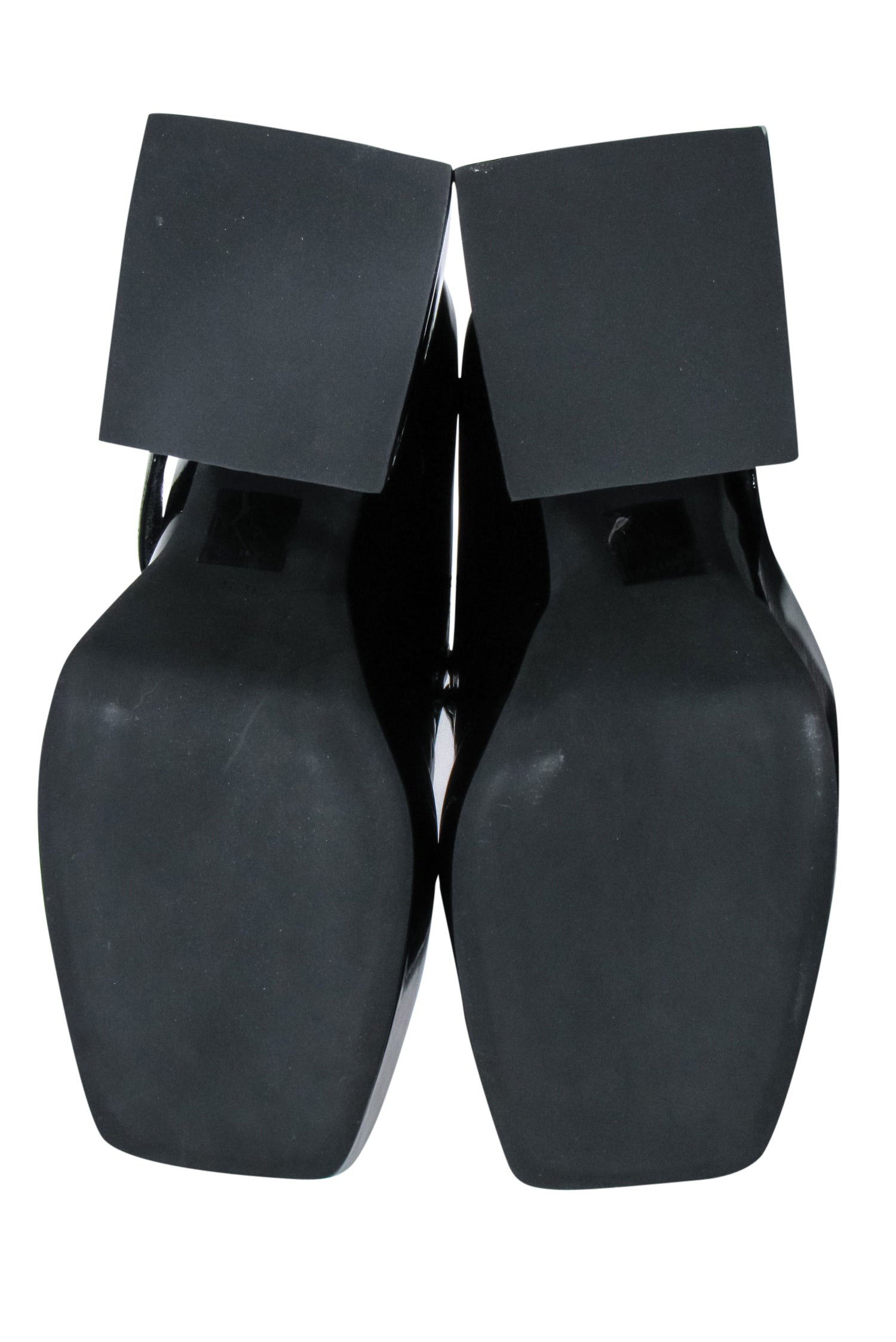 Jeffrey Campbell's Stunning Black Patent Platform Mary Jane Pumps - Size 6.5