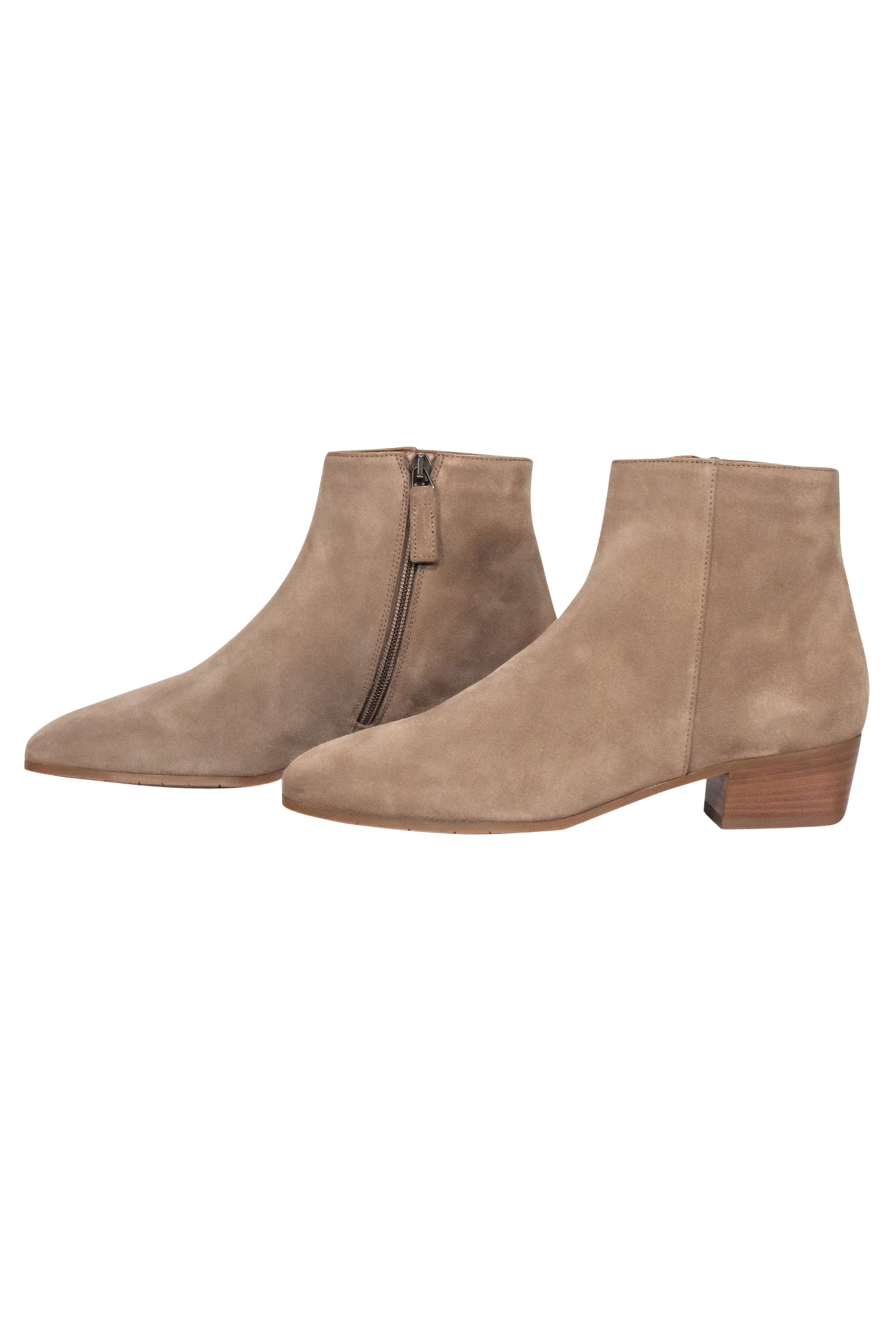 Aquatalia Beige Suede Short Boots - Size 9: Elevate Your Style!