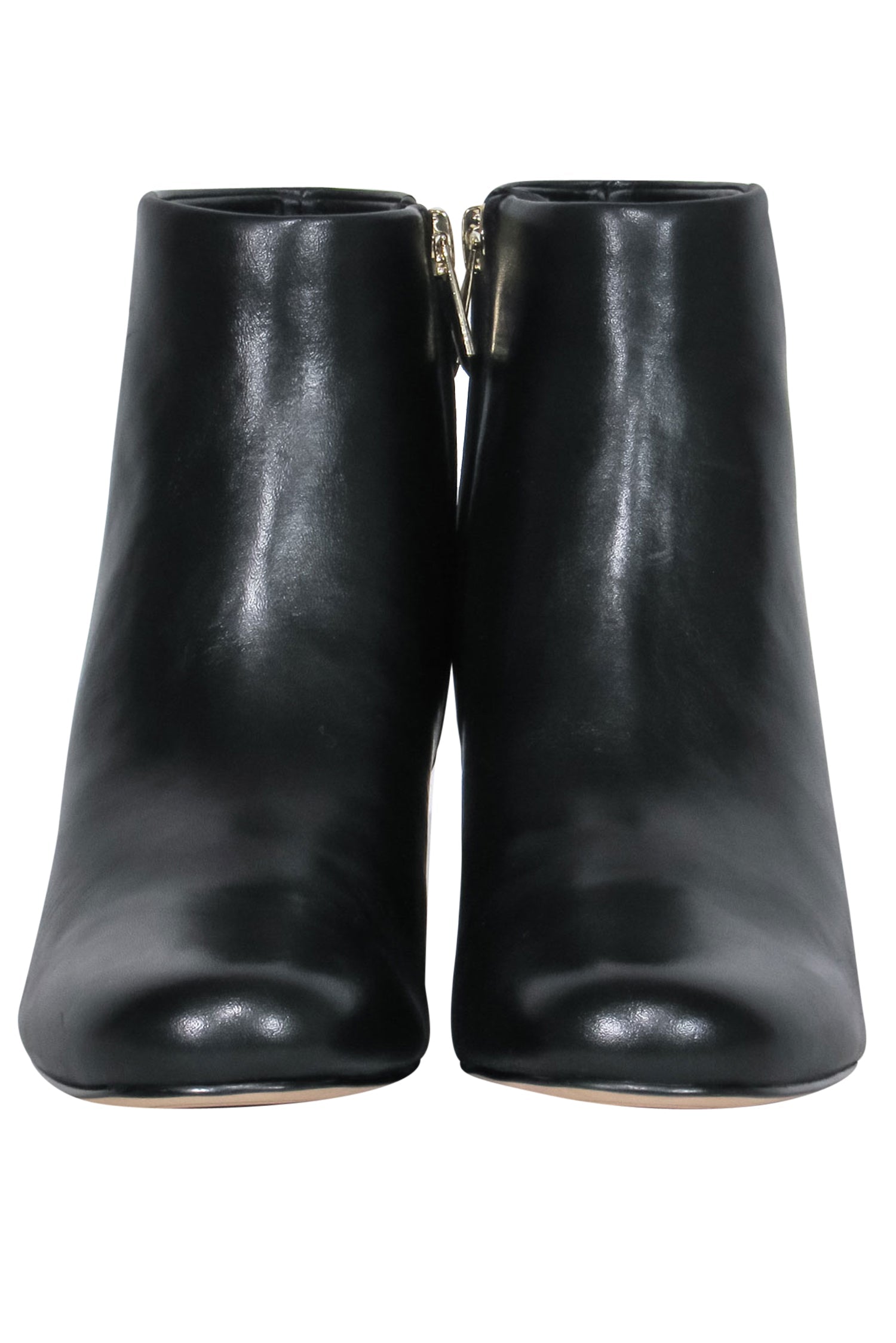 Sam Edelman's Black Leather Edith Booties: Alligator Embossed Block Heel, Size 6