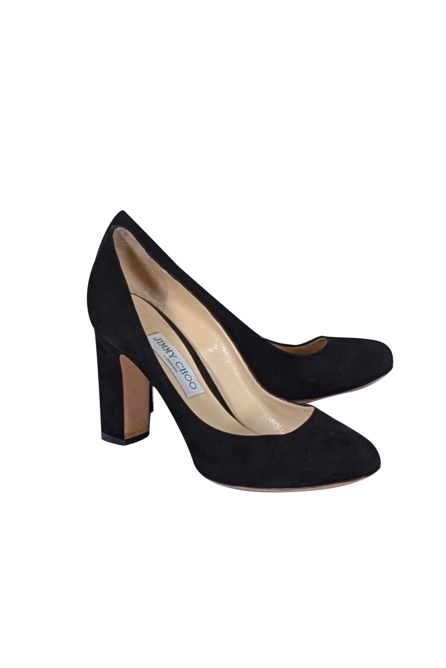 Jimmy Choo Black Suede Heels - Size 9: Elevate Your Style!