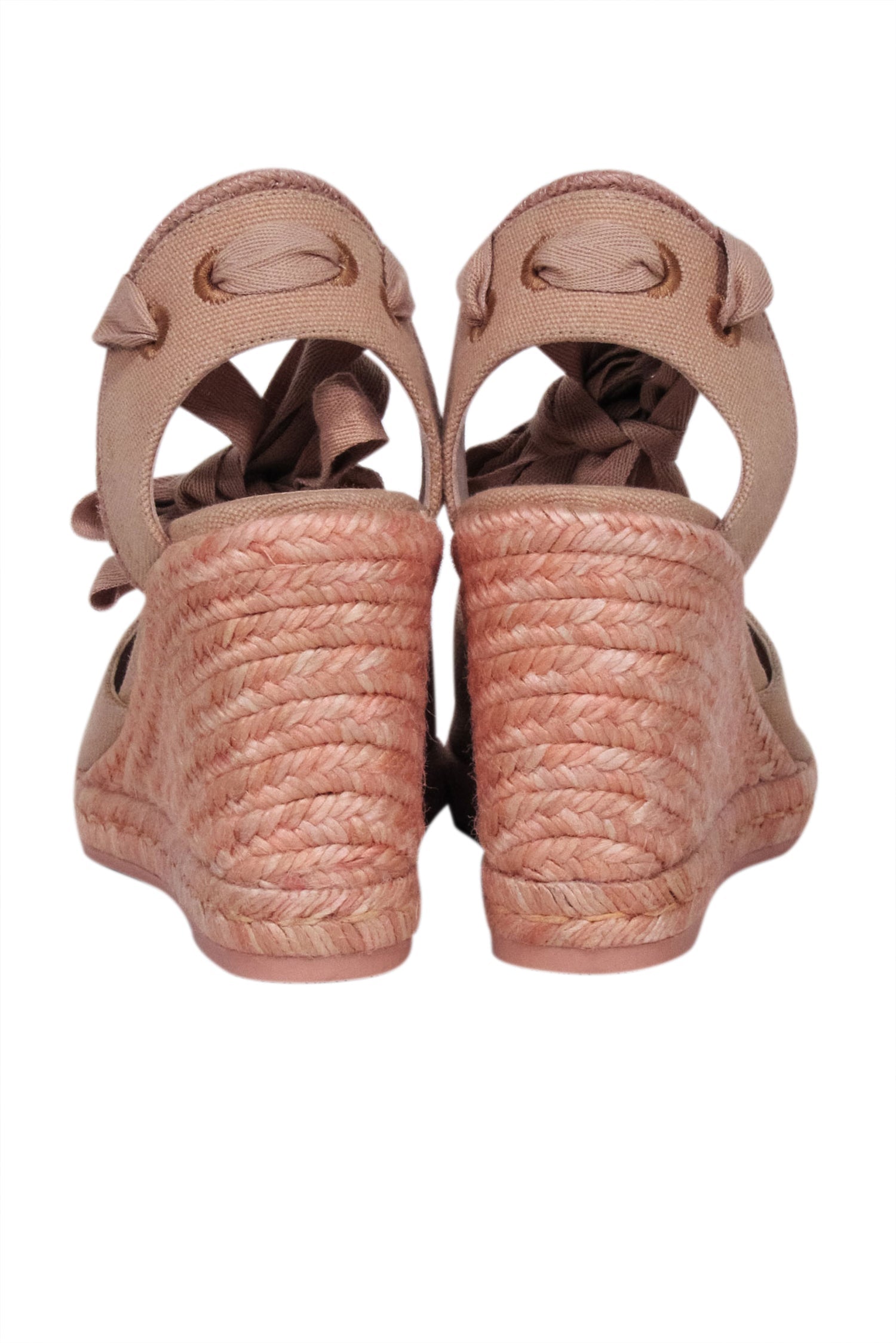 Stuart Weitzman Pink Marguerita Espadrille Wedges - Size 5.5: A Summer Fashion Must-Have!