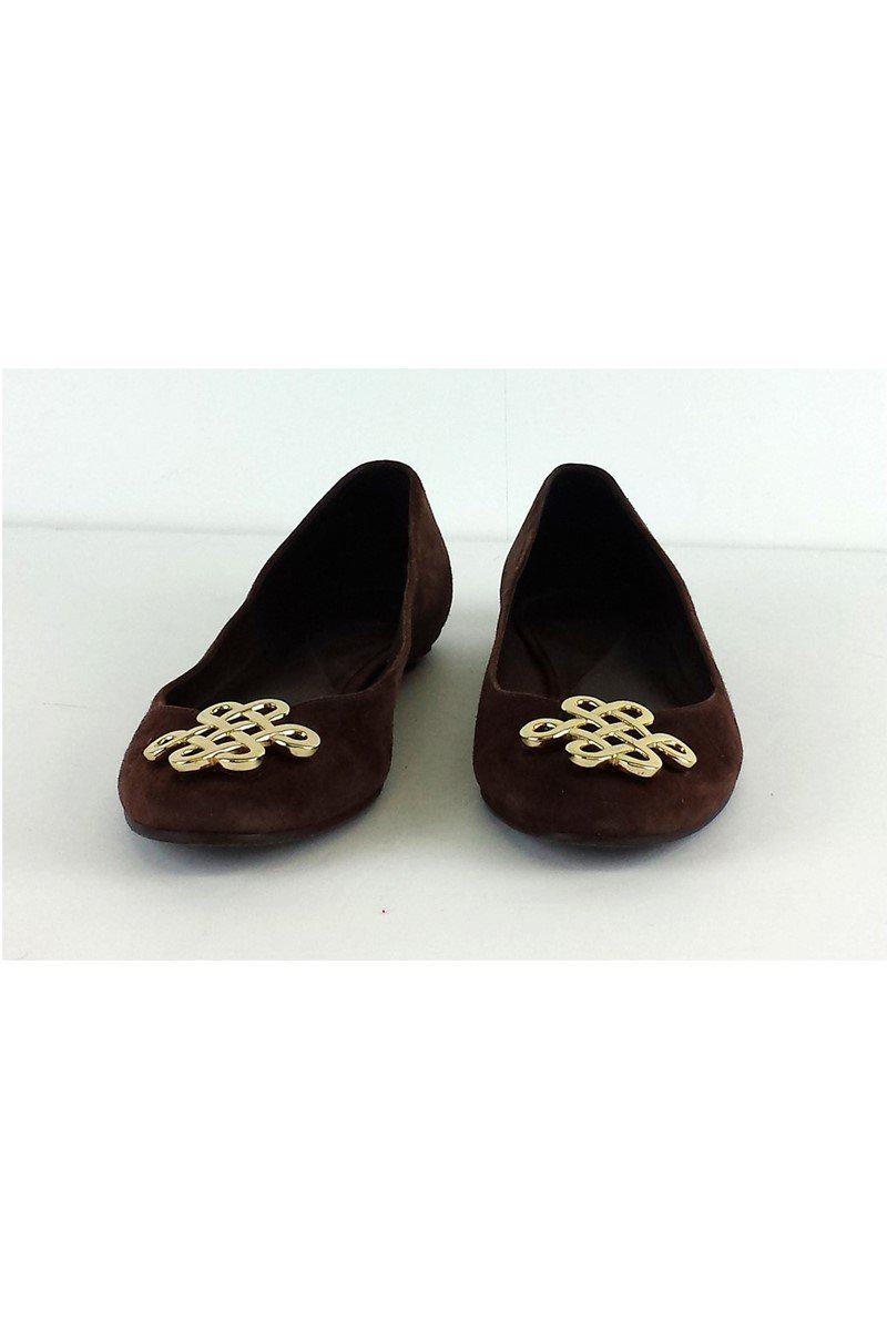 Diane von Furstenberg Brown Suede Flats - Size 6.5: Your Stylish Must-Have!