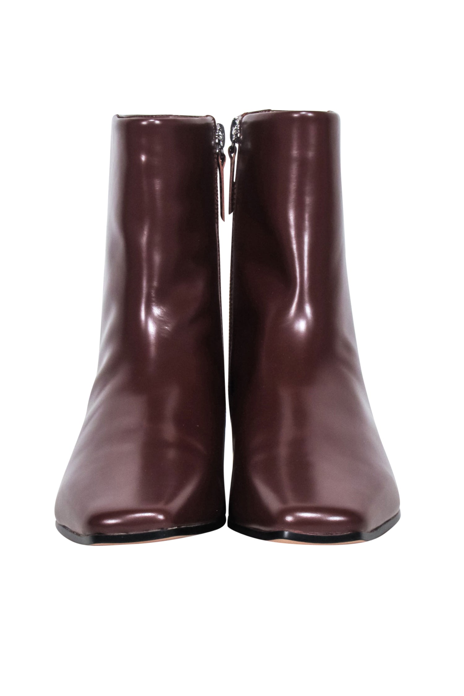 J.Crew Cognac Tan Leather Short Boots - Size 6