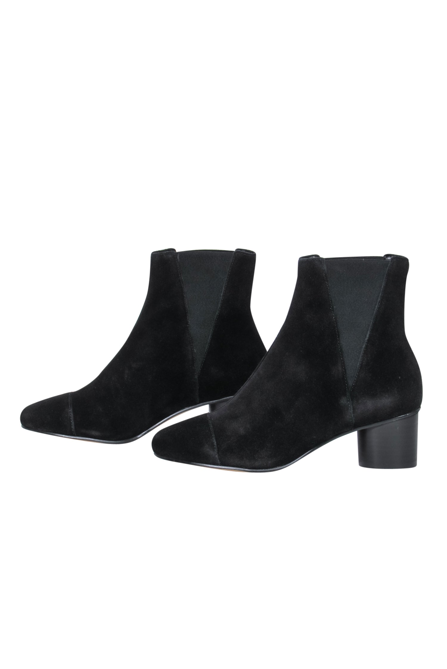 Rebecca Minkoff Black Suede Izette Ankle Booties - Size 6, Stylish Night-Out Essential