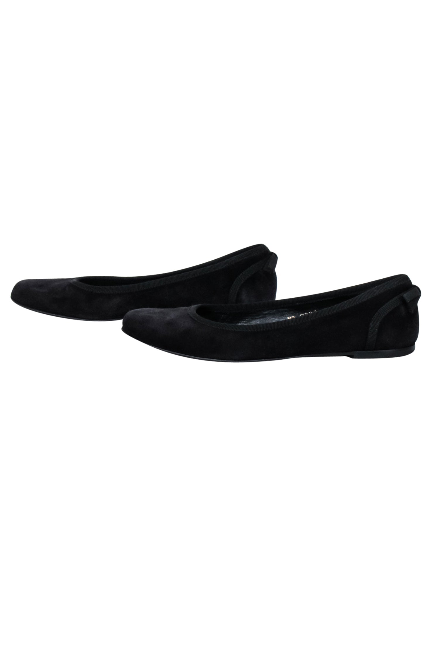 Ferragamo Black Suede Ballet Flats - Size 7.5 - Elevate Your Style!