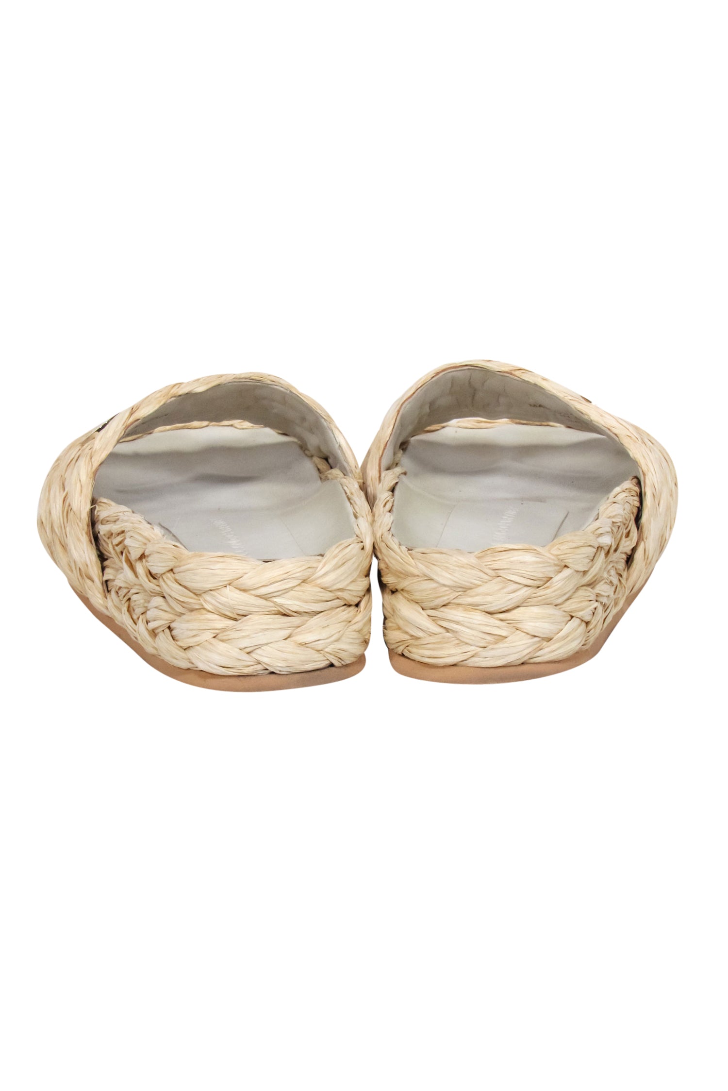 Stella McCartney's Beige Skyla Raffia Slide Sandals - Size 6: The Ultimate Vacation Essential