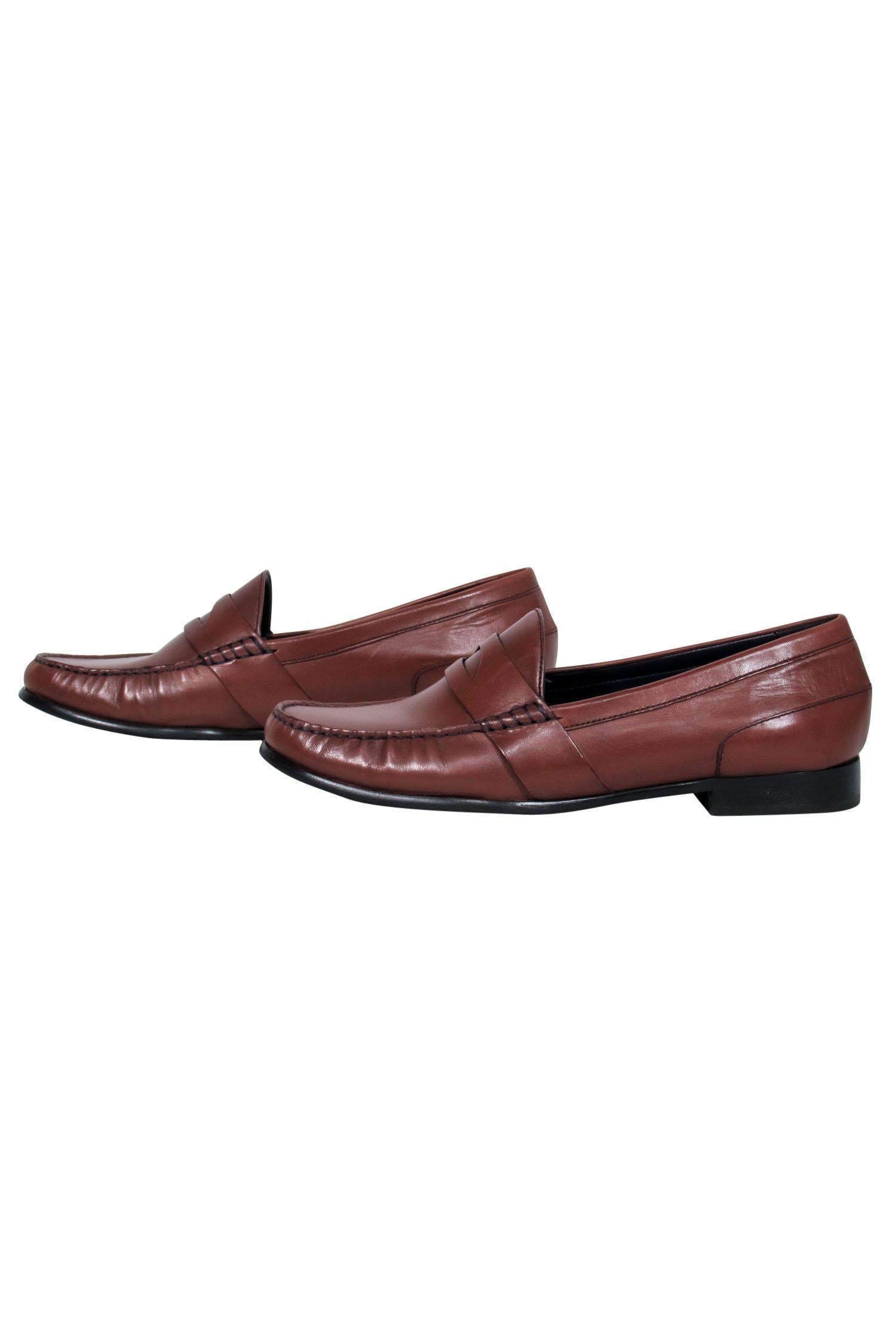Cole Haan Brown Leather Laurel Loafers - Size 10.5 - A Posh Professional Choice