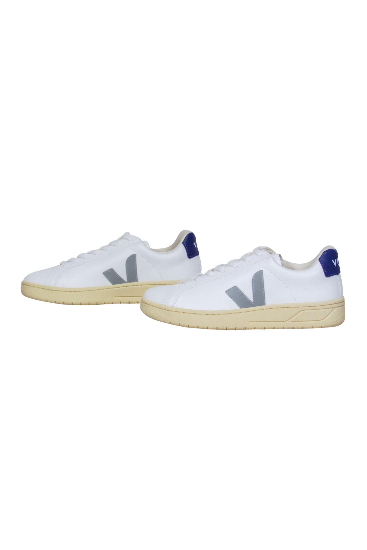 Veja - Stunning White, Grey & Purple Lace-Up 'Espalar' Platform Sneakers in Size 7
