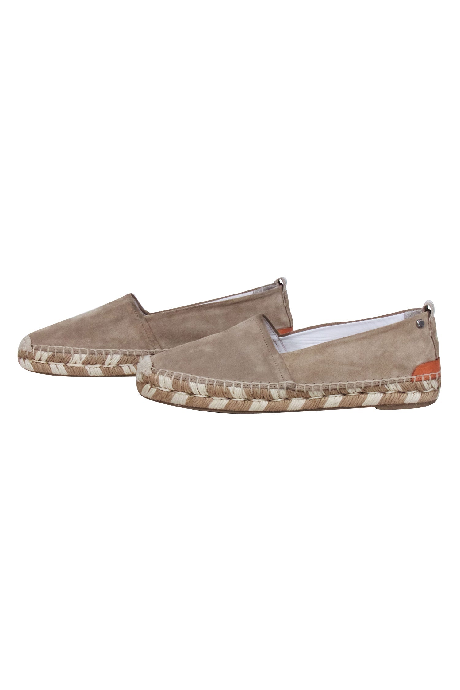 Rag & Bone - Stunning Beige Suede Espadrille Woven Flats in Size 8.5