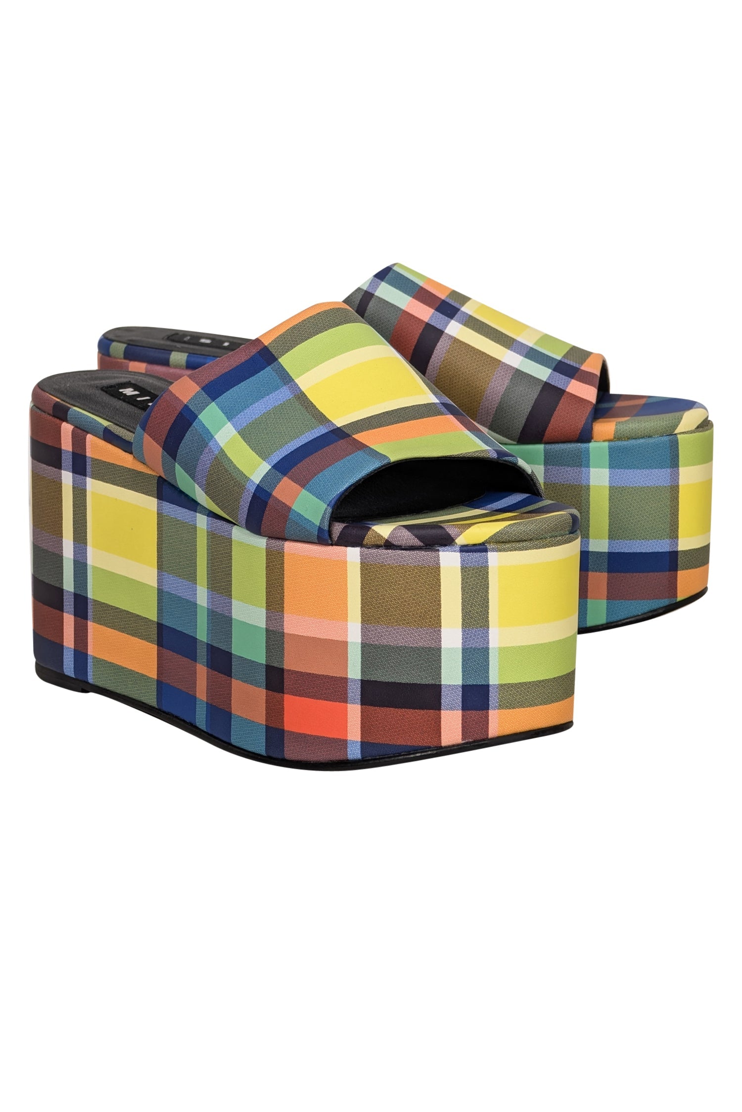 Simon Miller Multi - Color Platform Slides in Size 8: A Summer Must - Have!