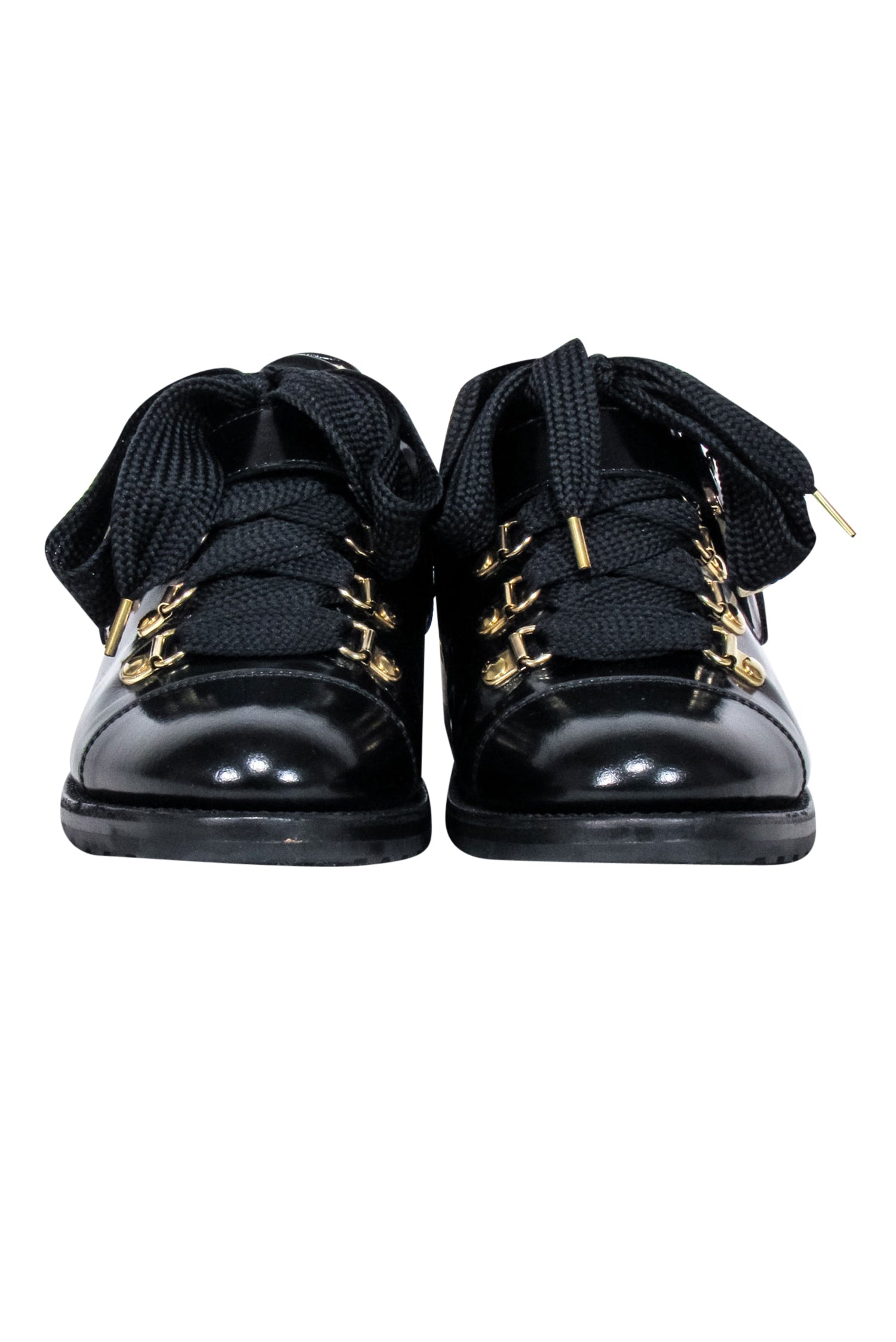 Angela Scott's Mr. Logan Black Leather Oxfords - Size 9: A Fashion-Forward Must-Have!