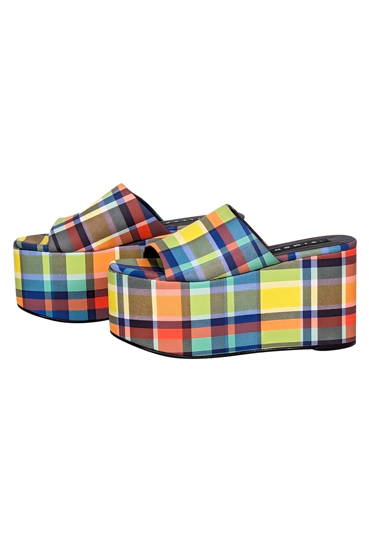 Simon Miller Multi - Color Platform Slides in Size 8: A Summer Must - Have!