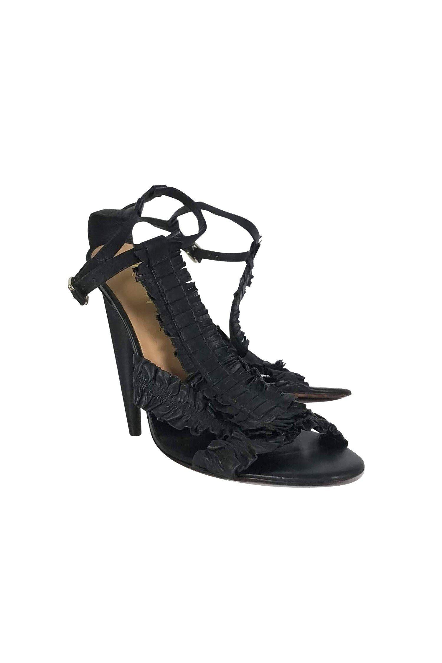 Gorgeous L.A.M.B. Black Fringe Pumps - Size 7 - Grab Yours Now!