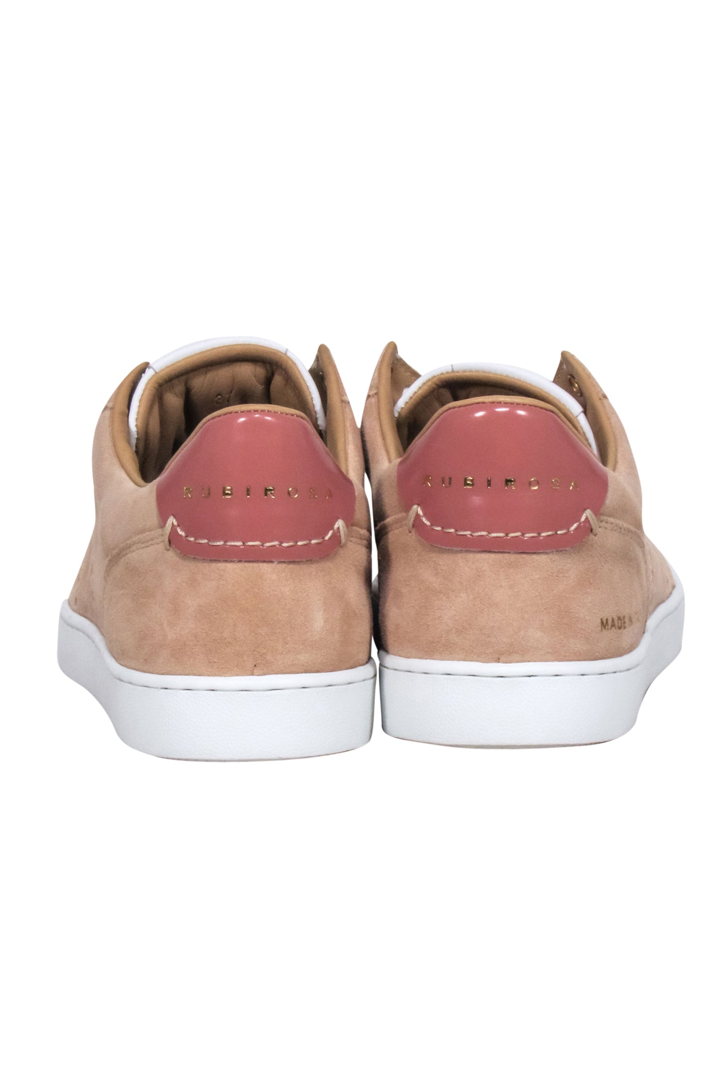 Rubirosa - Tan Suede Odile D Sneakers in Size 7 - The Ultimate Playful Footwear