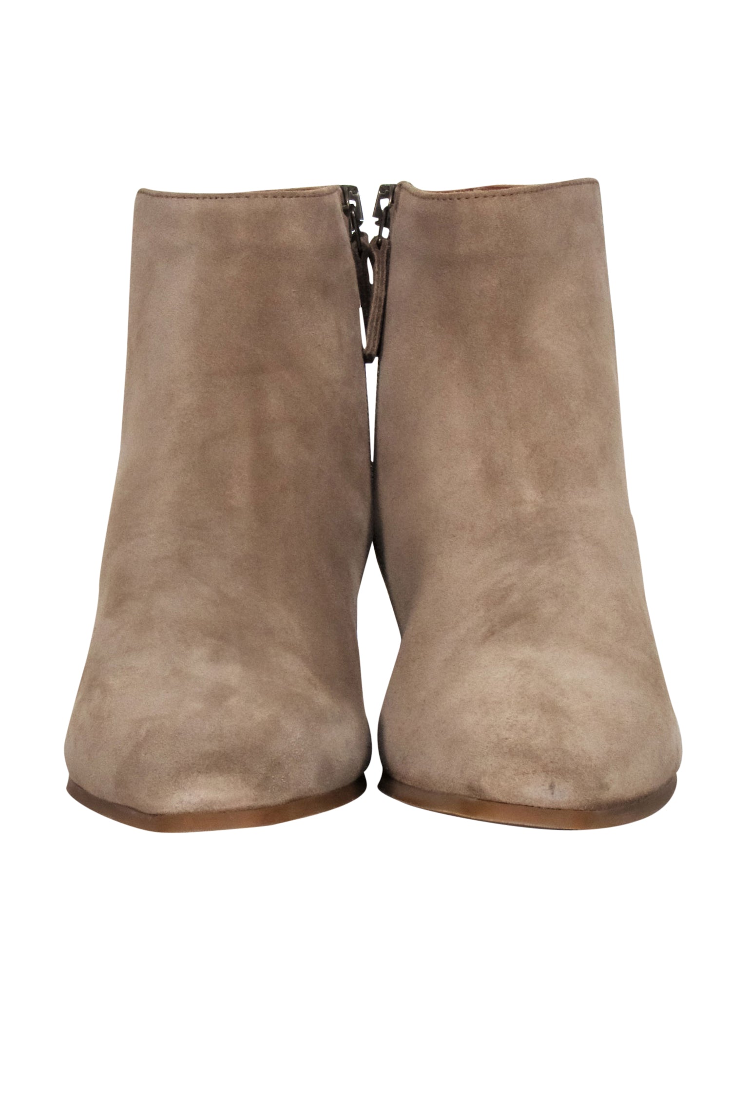 Aquatalia Beige Suede Short Boots - Size 9: Elevate Your Style!