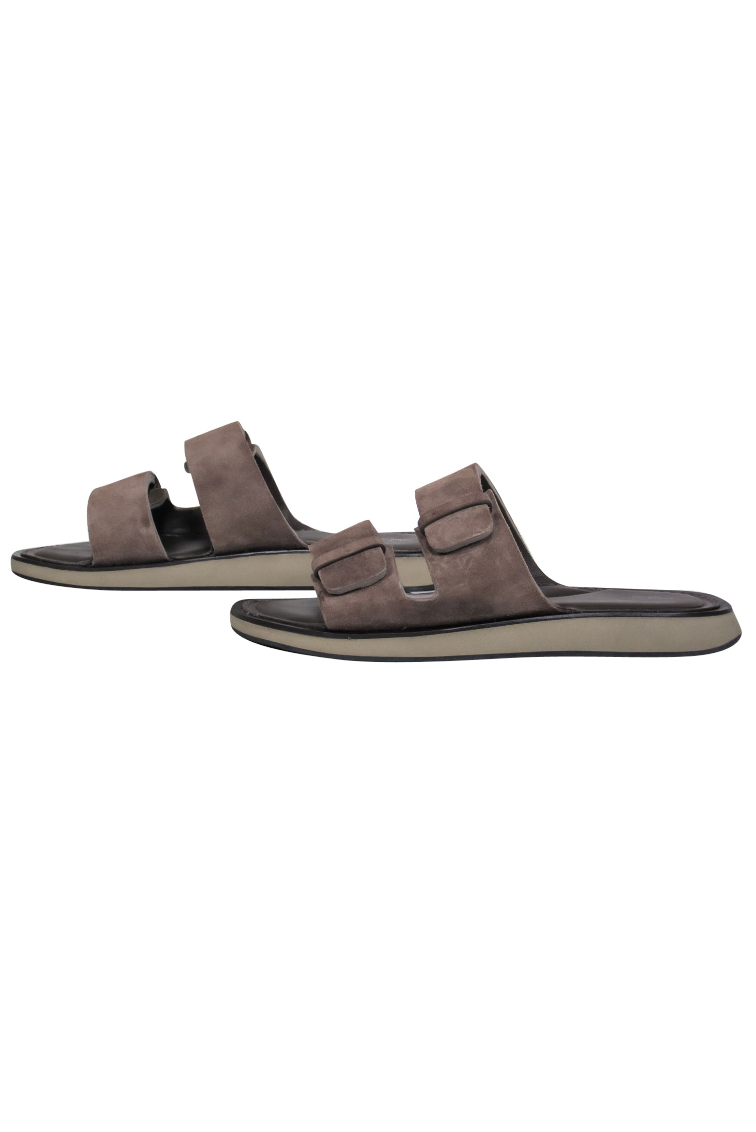 Rag & Bone Brown Suede Tundra Slide Sandals - Size 9 - Stylish Summer Must-Haves