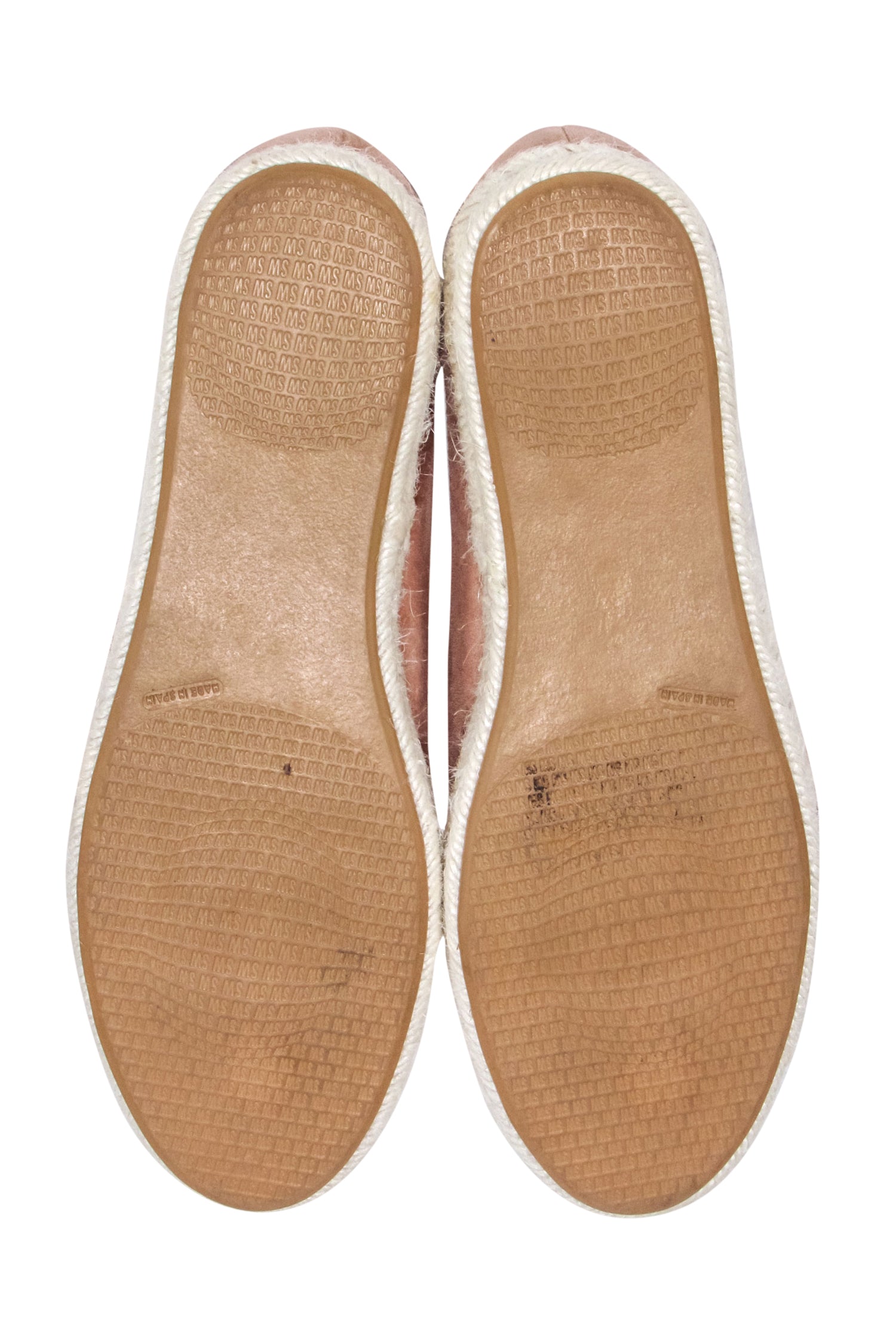 Stuart Weitzman Pink Suede Fringe Flats - Size 7.5: Summer Chic!