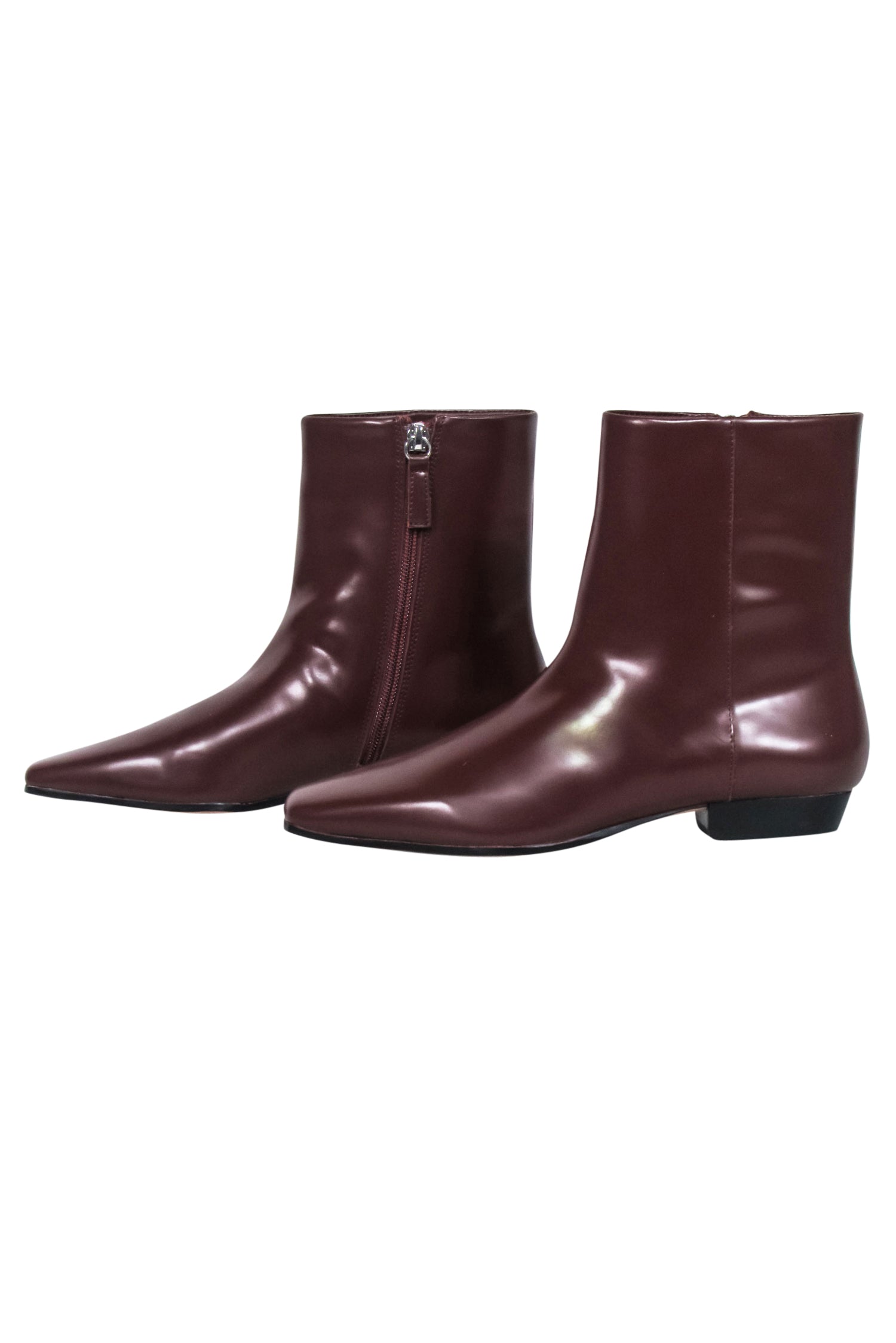 J.Crew Cognac Tan Leather Short Boots - Size 6