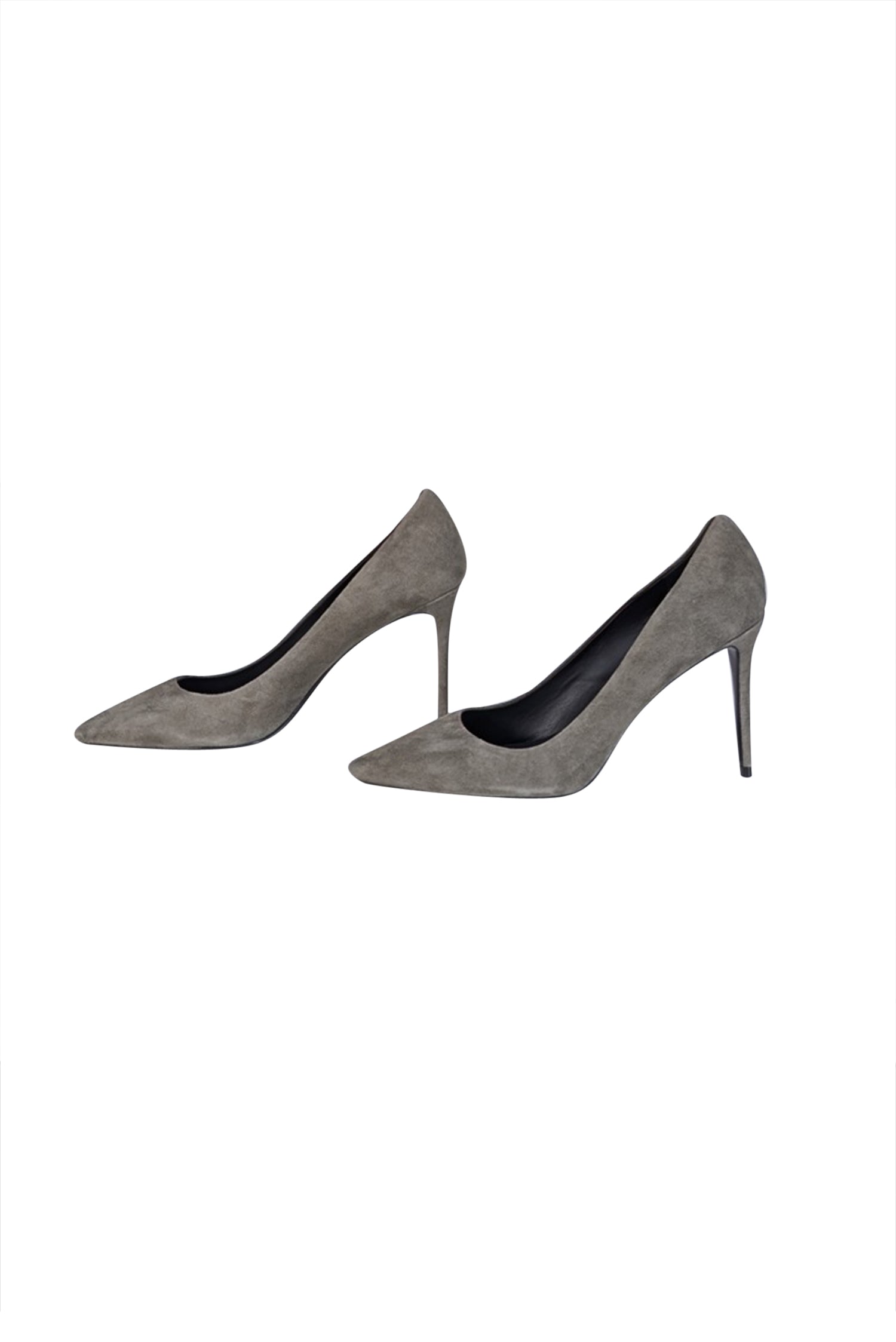 Theory - Stunning Military Green Braxia Suede Pumps, Size 11