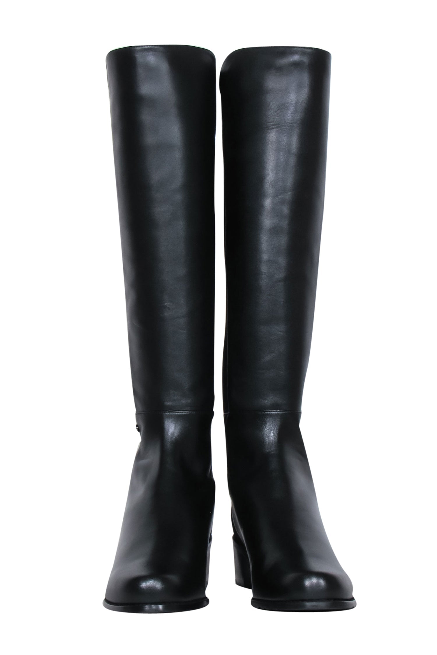 Stuart Weitzman - Stunning Black Leather Tall Boots in Size 11.5