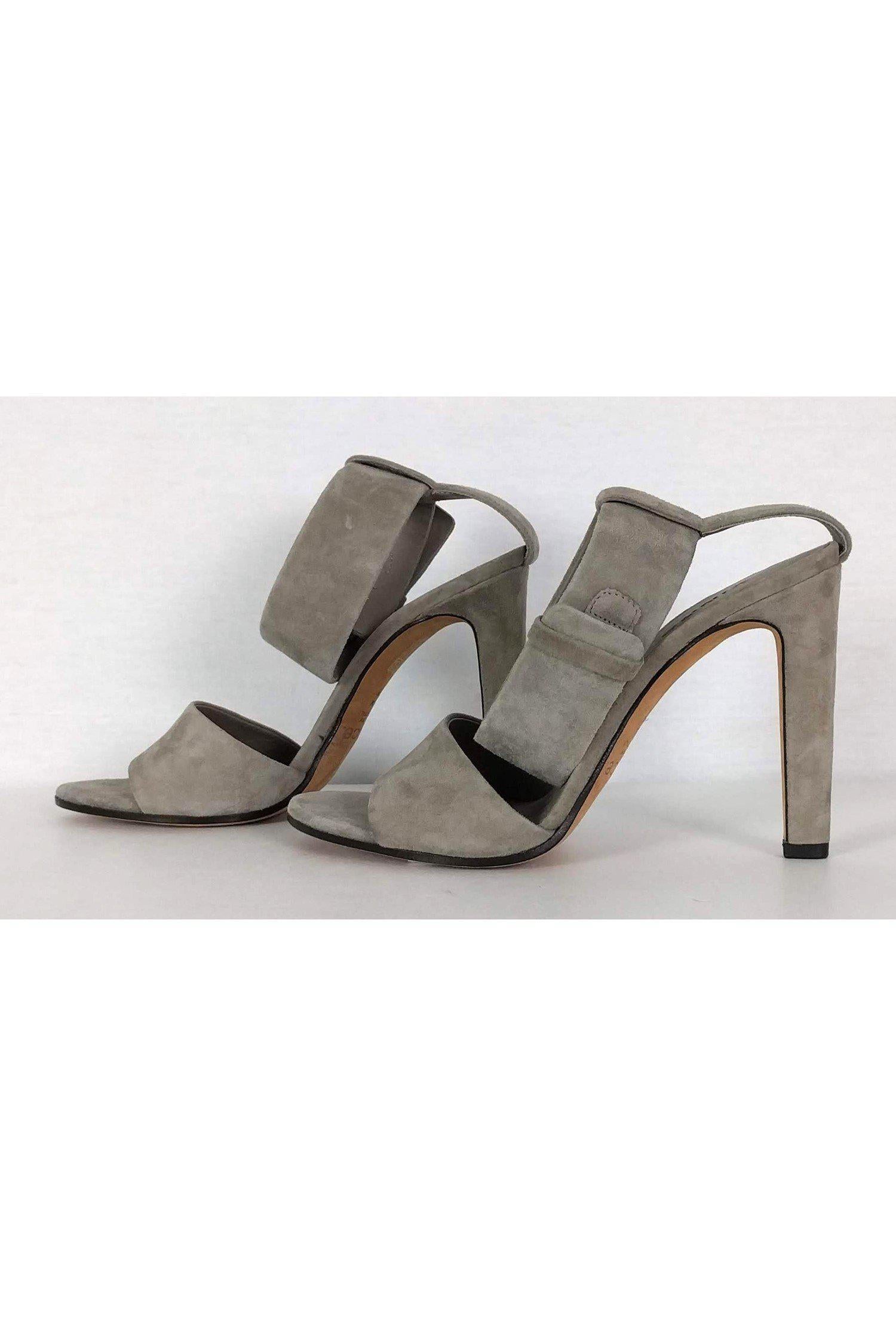 Vince Grey Suede Ankle Pumps - Size 8 - Irresistible Style!