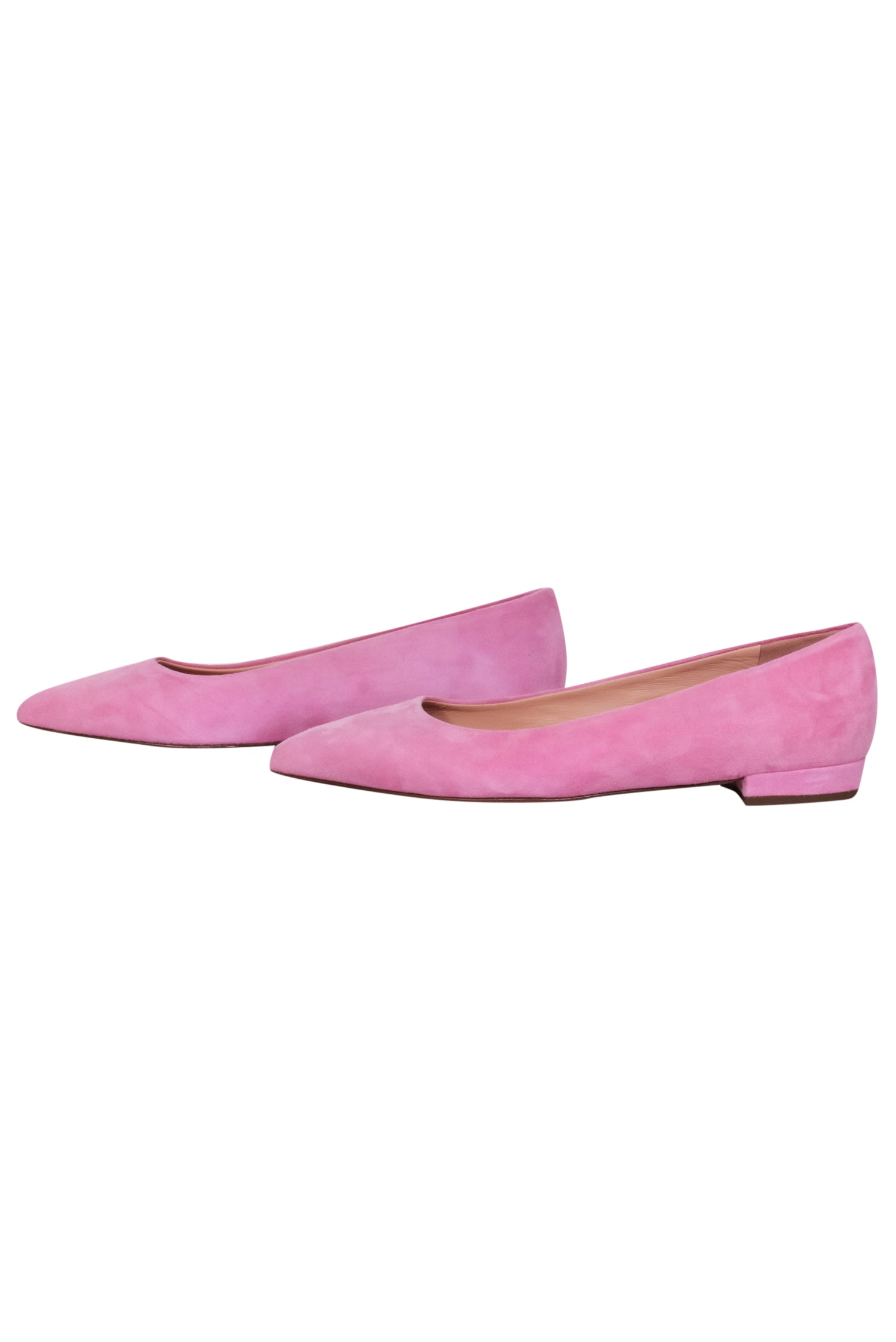 J.Crew Light Pink Suede Pointed Toe Flats - Size 7.5: A Springtime Office Must-Have