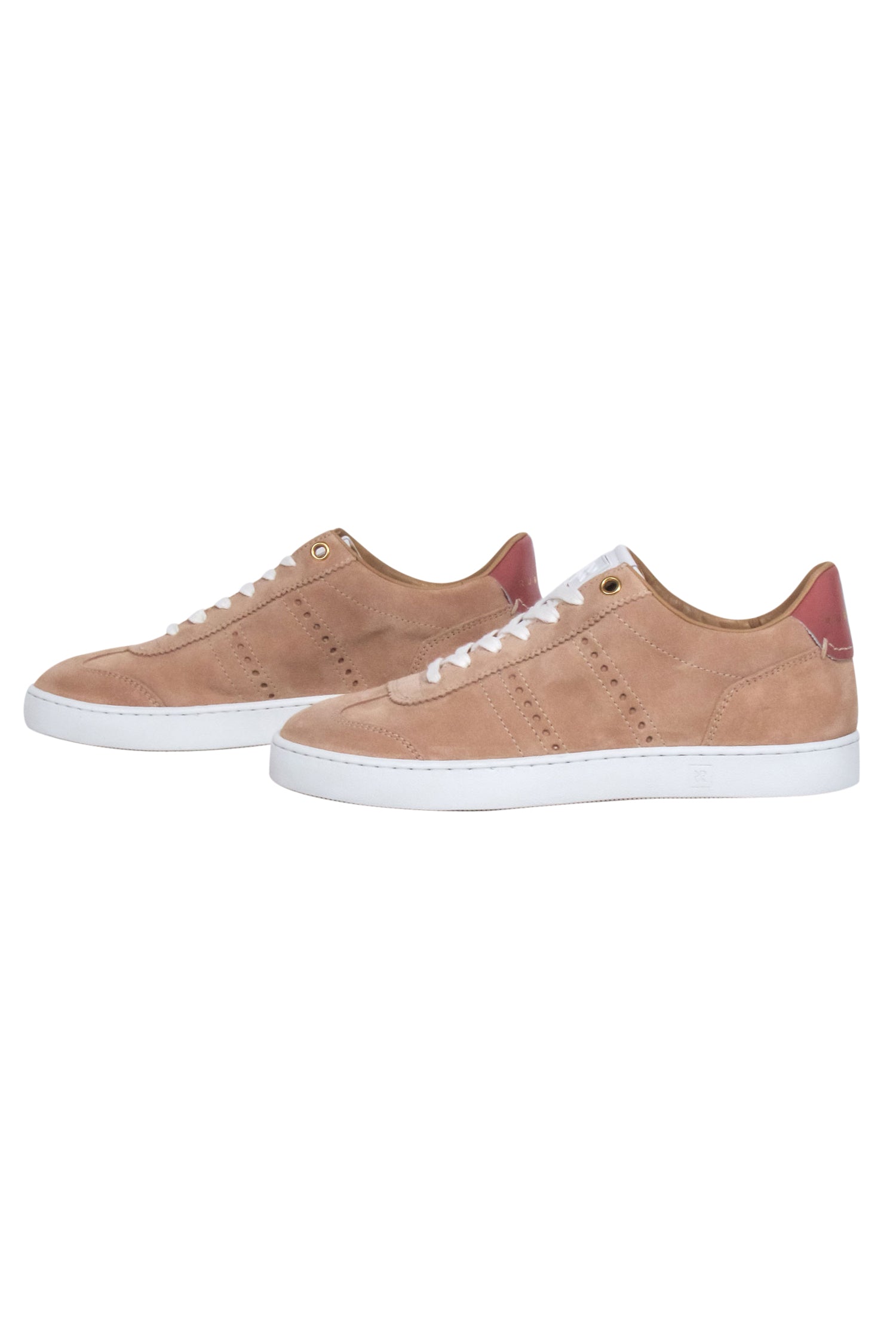 Rubirosa - Tan Suede Odile D Sneakers in Size 7 - The Ultimate Playful Footwear